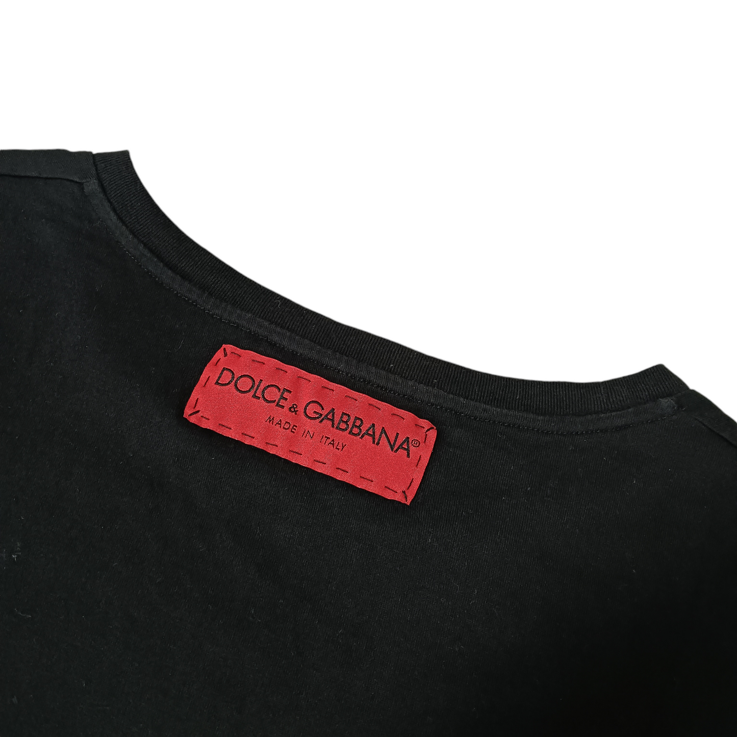 DOLCE & GABBANA T-shirt 40 Lady's Black F8H32Z/HH7LU