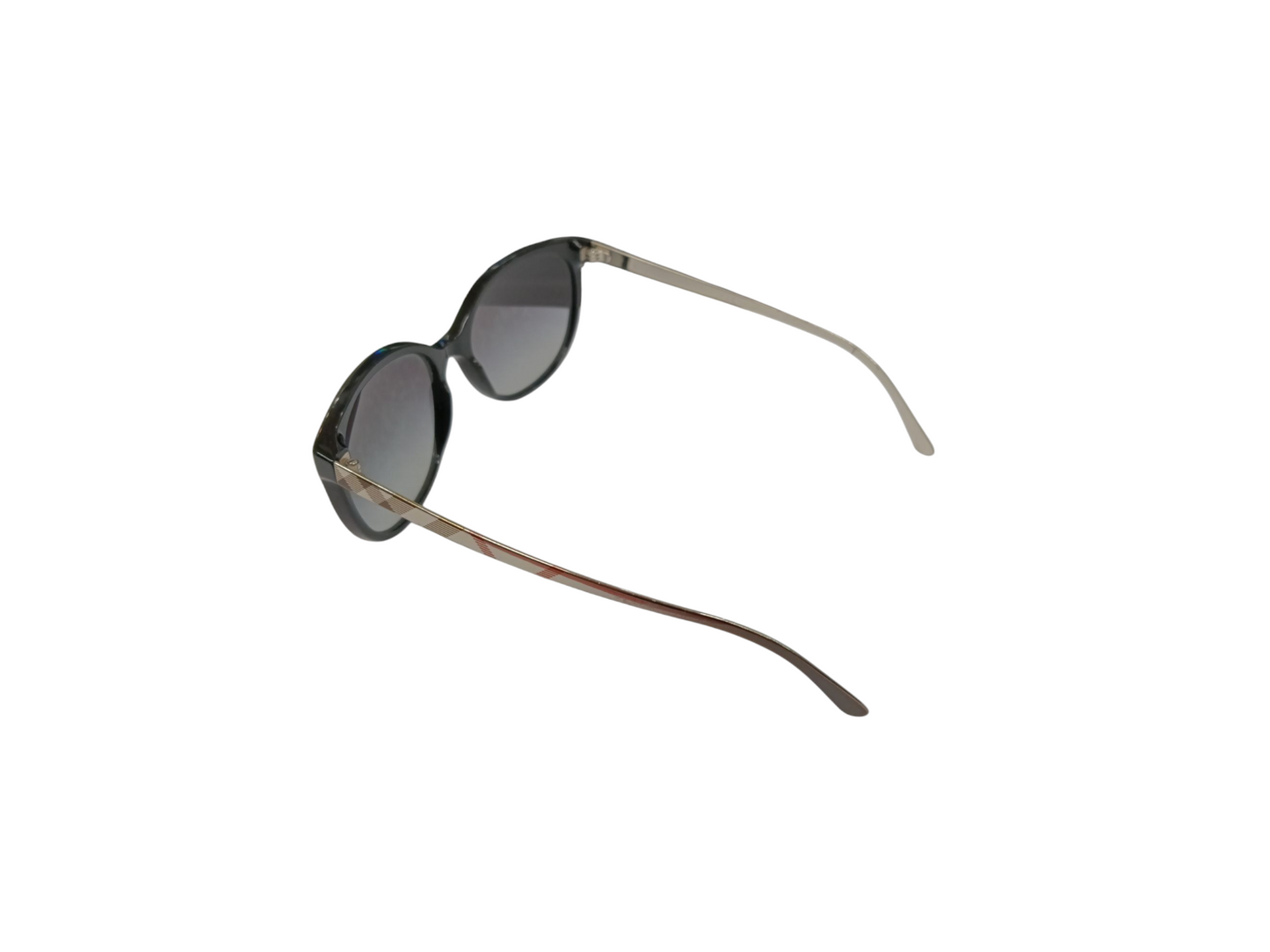 BURBERRY Sunglasses Black B4146 3406/8G Rank C Scratch