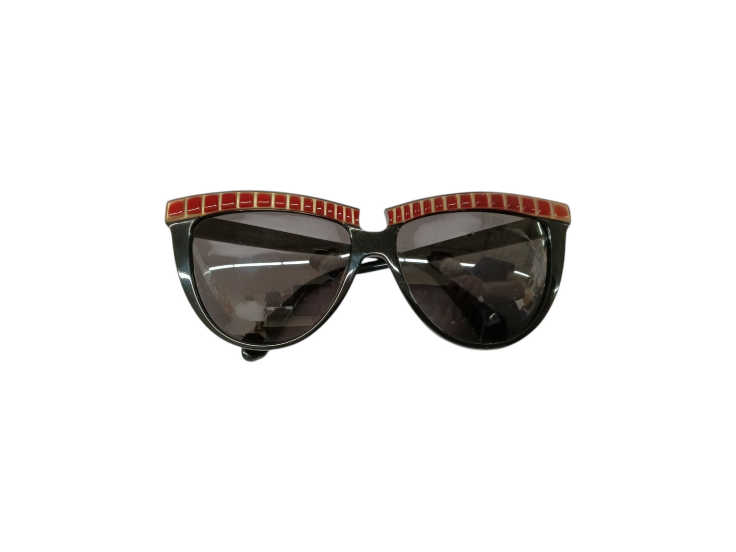 BALMAIN Sunglasses BL2051-01-57 Rank B Black/Red