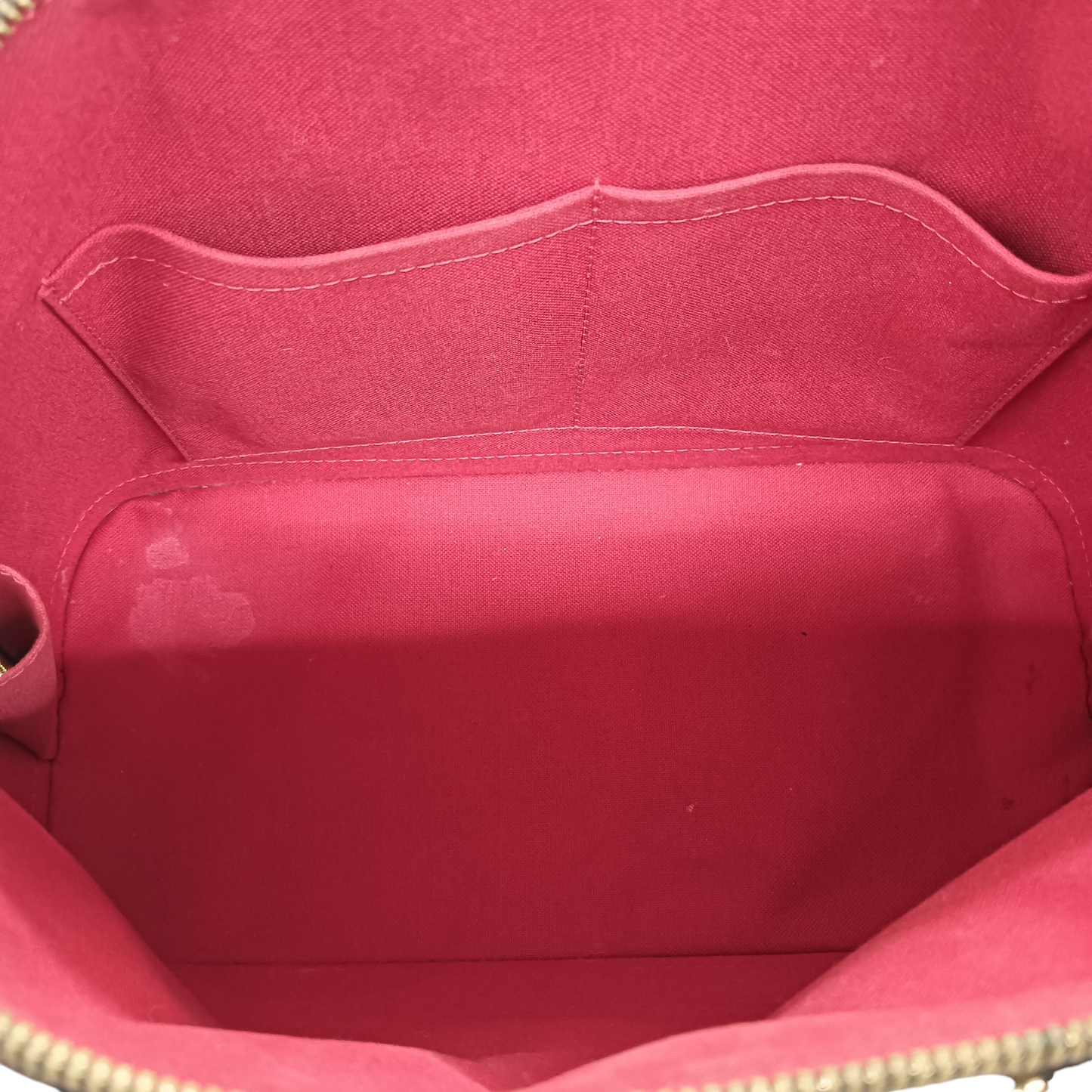 LOUIS VUITTON Handbag Damier N51131 Rank(B) Brown Stain CT1155 With Out Key