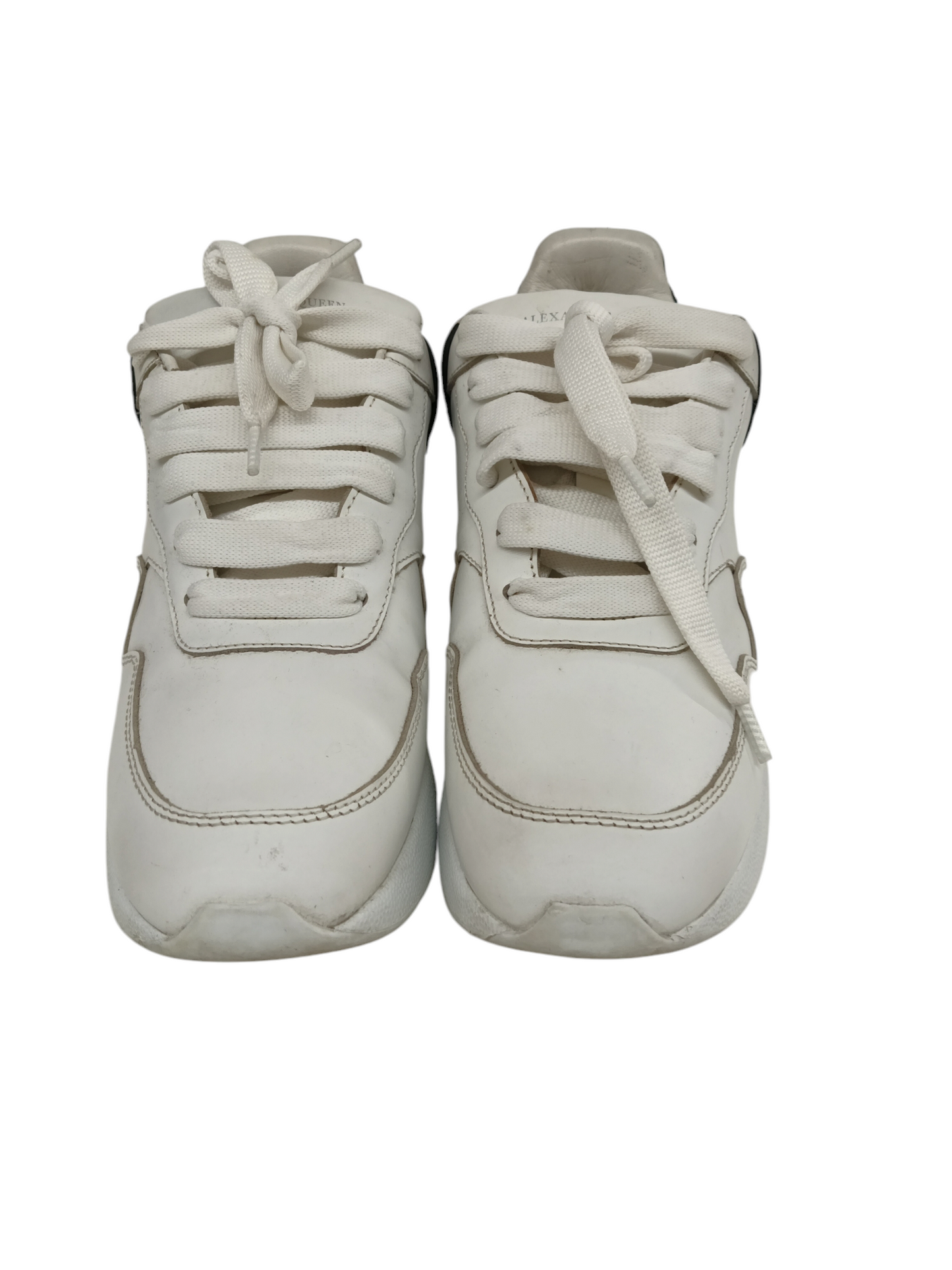 ALEXANDER MCQUEEN SNEAKER 36 508291 LADY'S WHITE RANK (B)