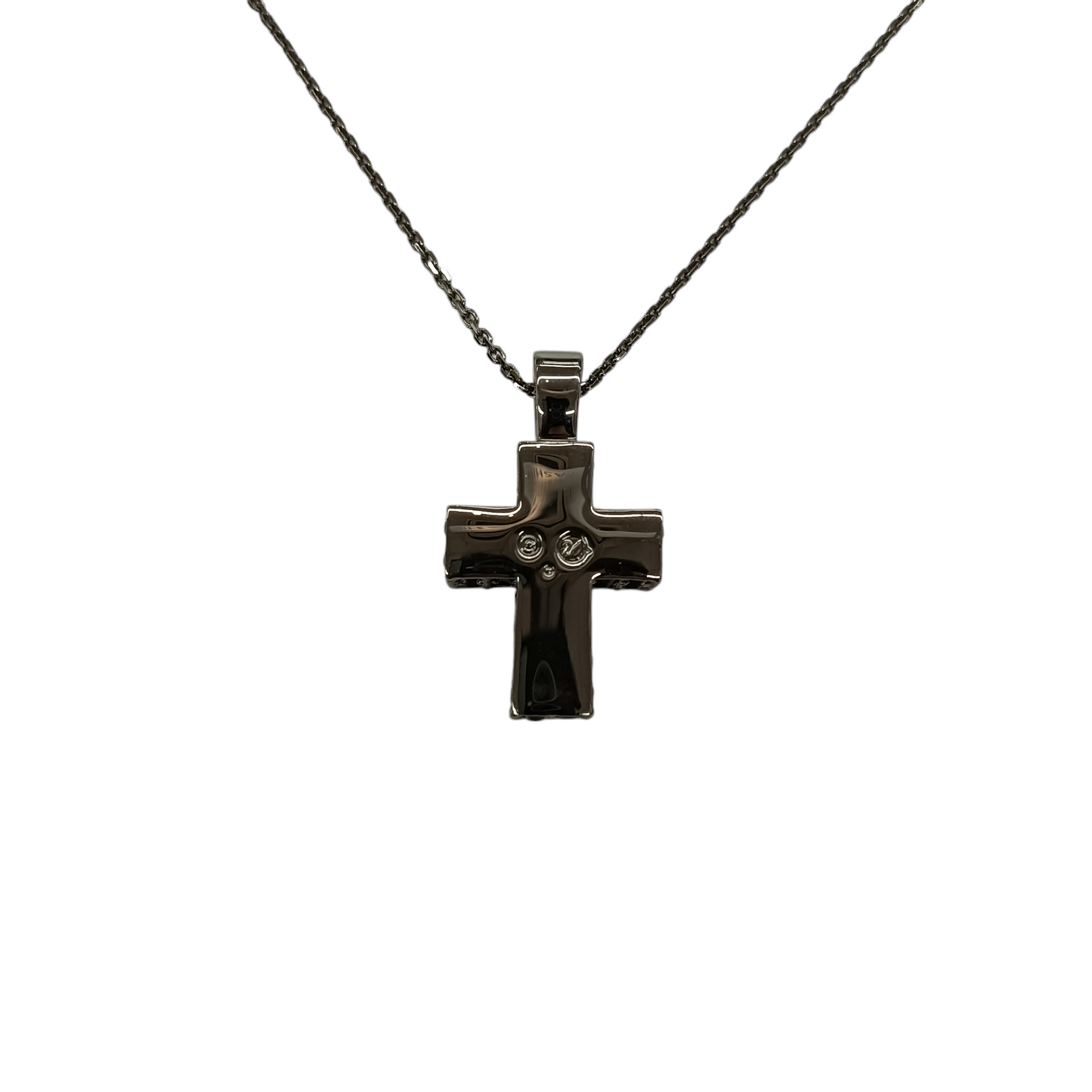 SWAROVSKI Necklace Rank (B) Black Cross