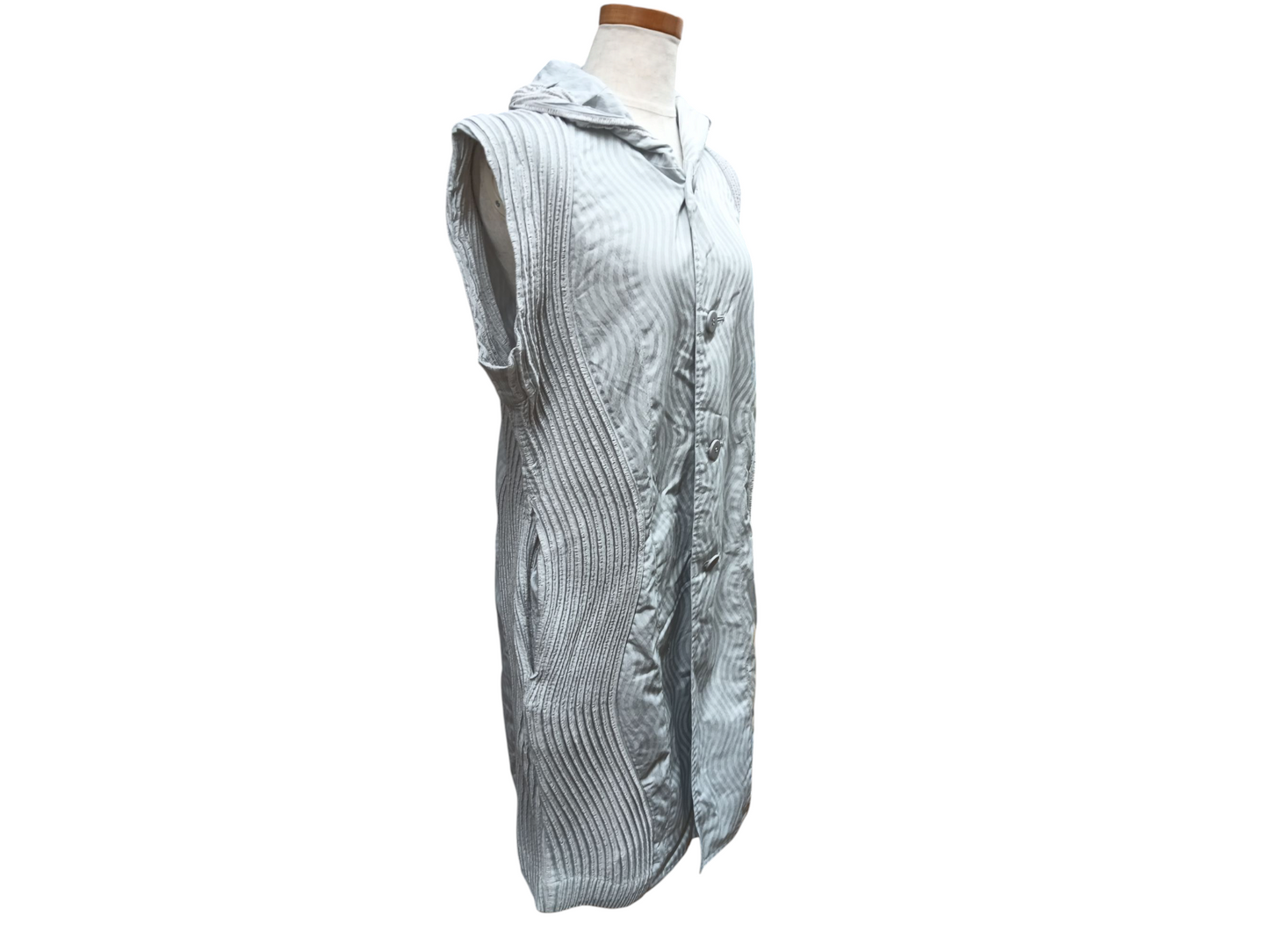 ISSEY MIYAKE ONE PIECE Lady 's Gray Rank (B)IM96-FE011