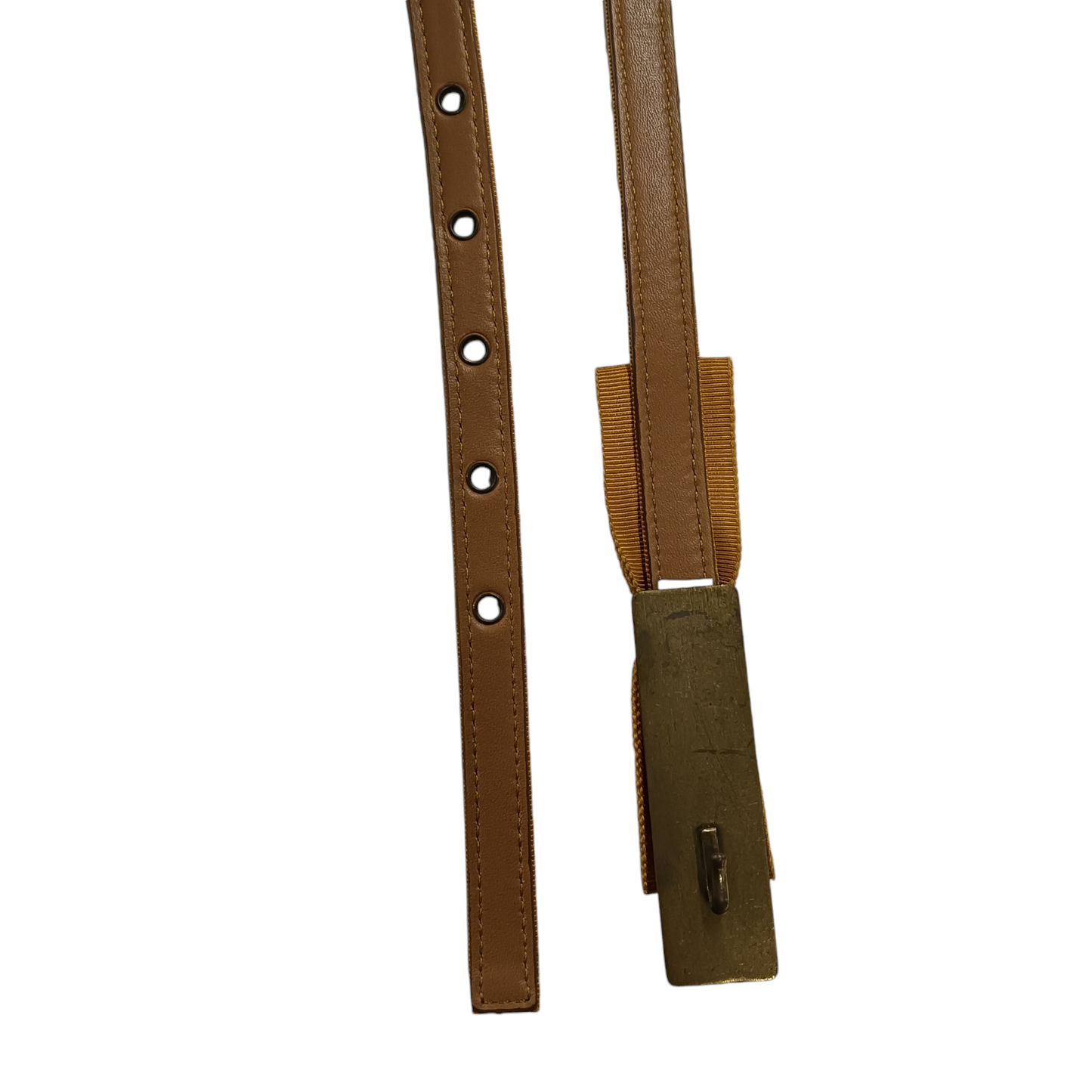 LANVIN BELT RIBON BROWN