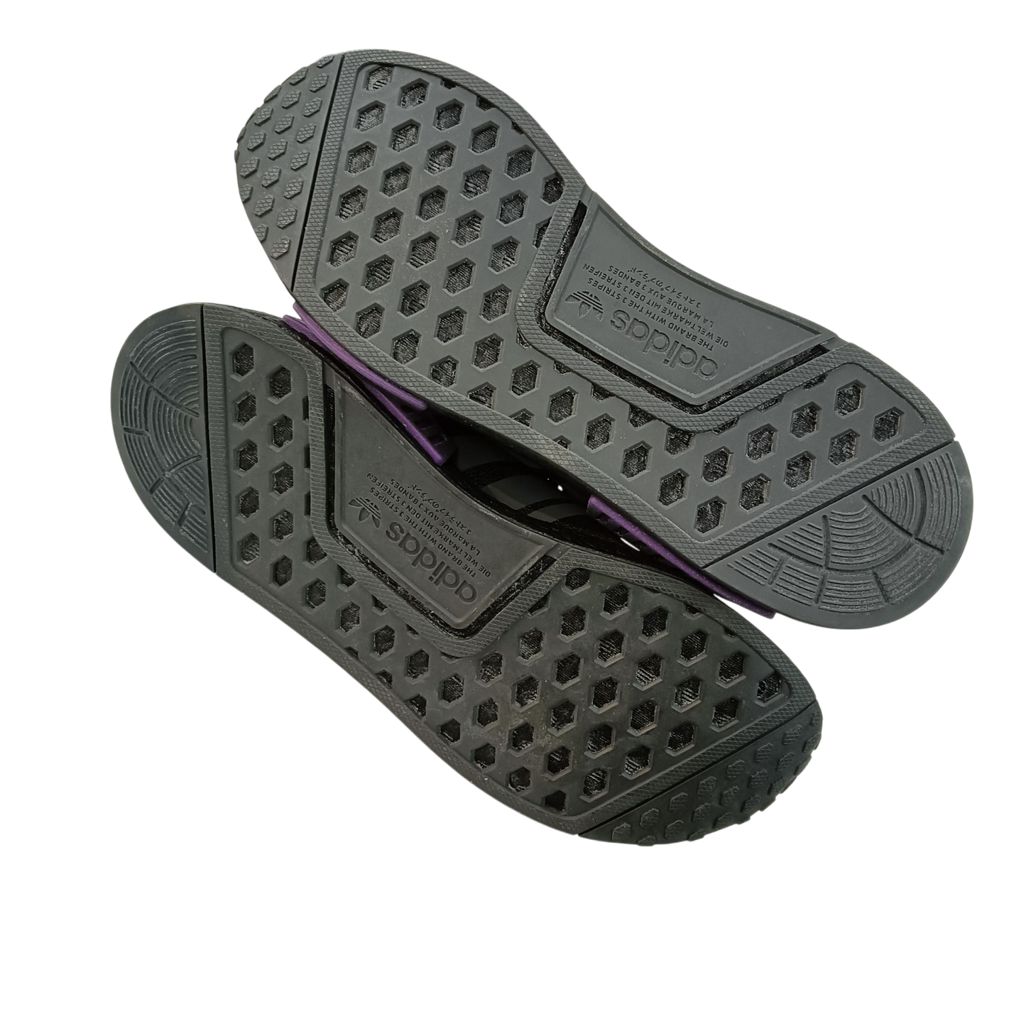 Adidas NMD R1 Black/Purple Size 40.5