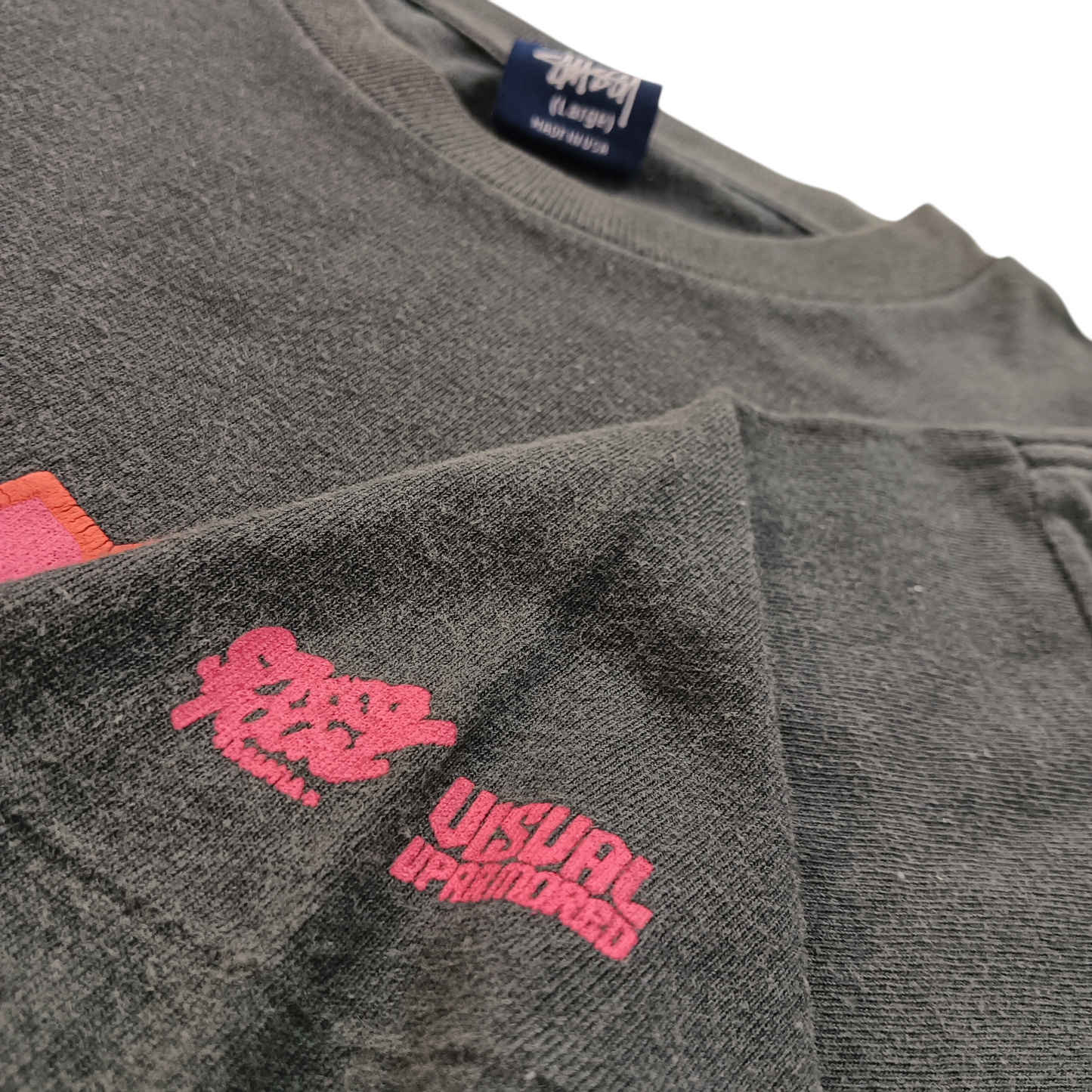 Stussy T-shirt Men Black Size L