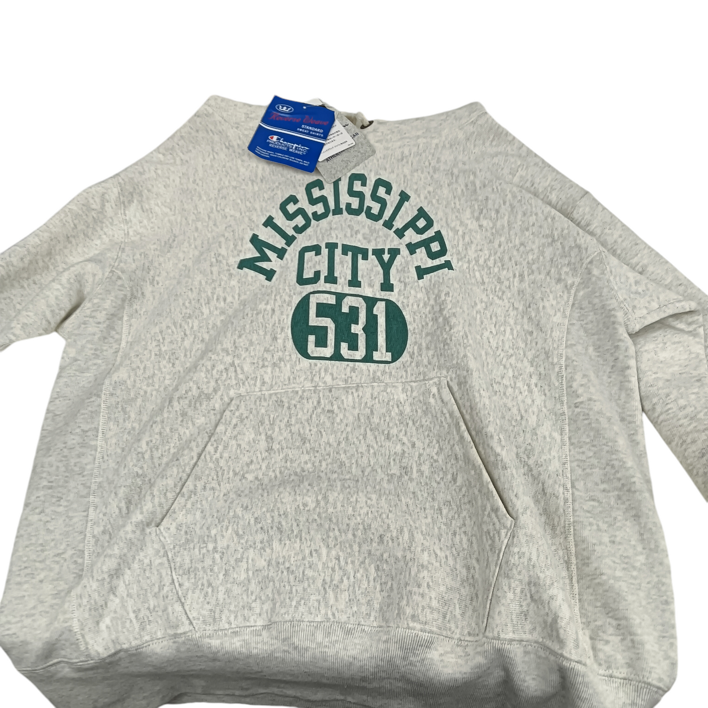 Champion Sweatshirt Unisex Ivory C8-Y124 Rank A