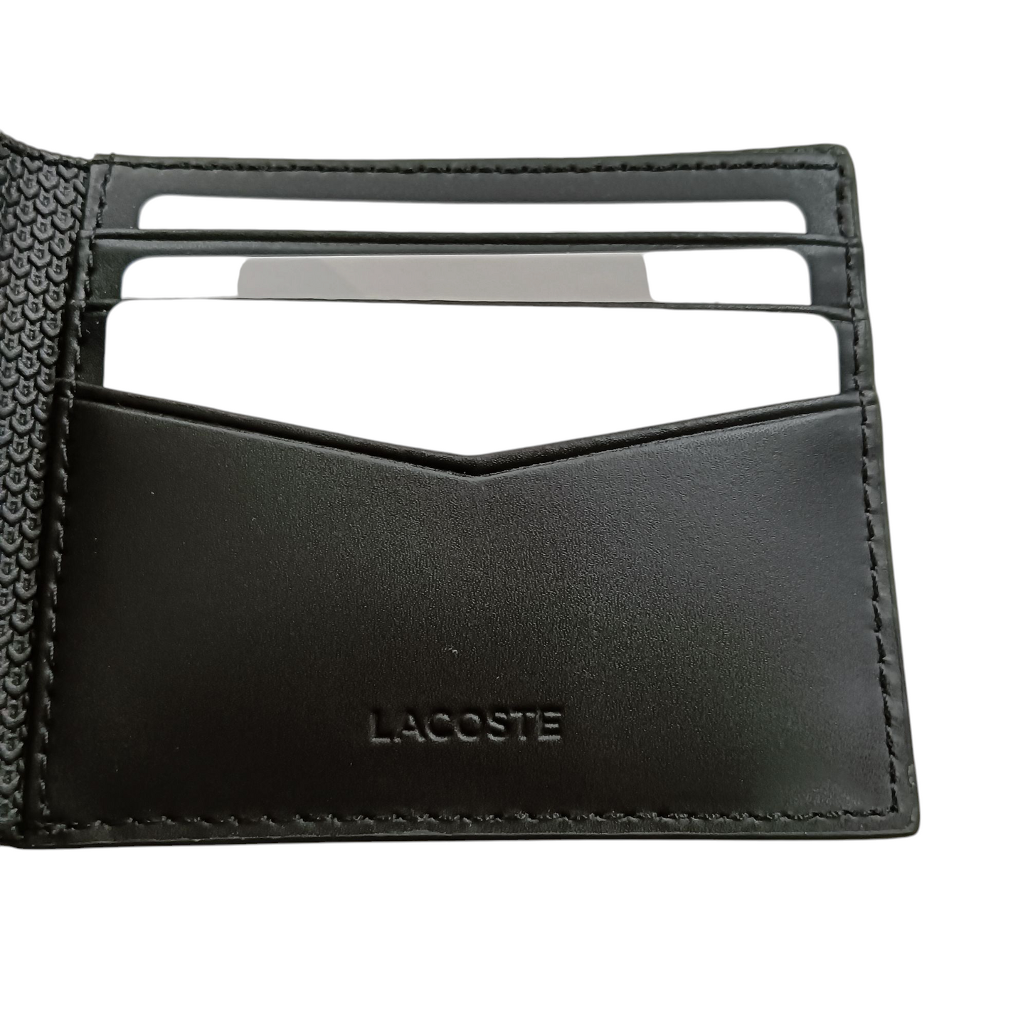 LACOSTE Wallet NH2824CE Rank (A) Black F1920 00