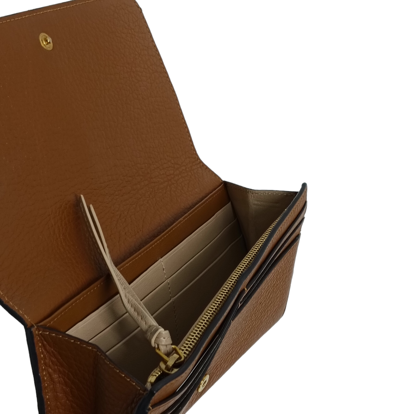 Chloe Long Wallet alphabet Brown 01-18-60-65