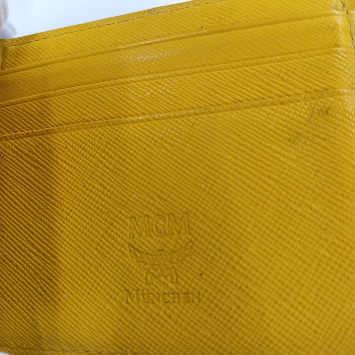 MCM Wallet MYCOAXL23CO Orange **Stain