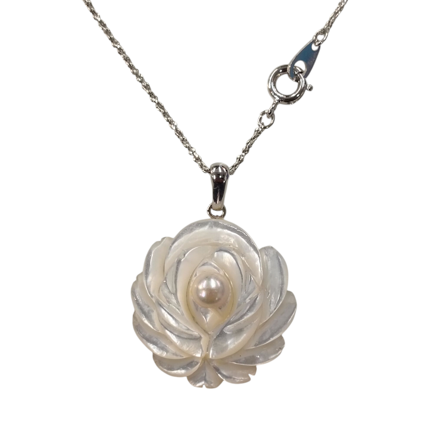 MIKIMOTO Necklace White