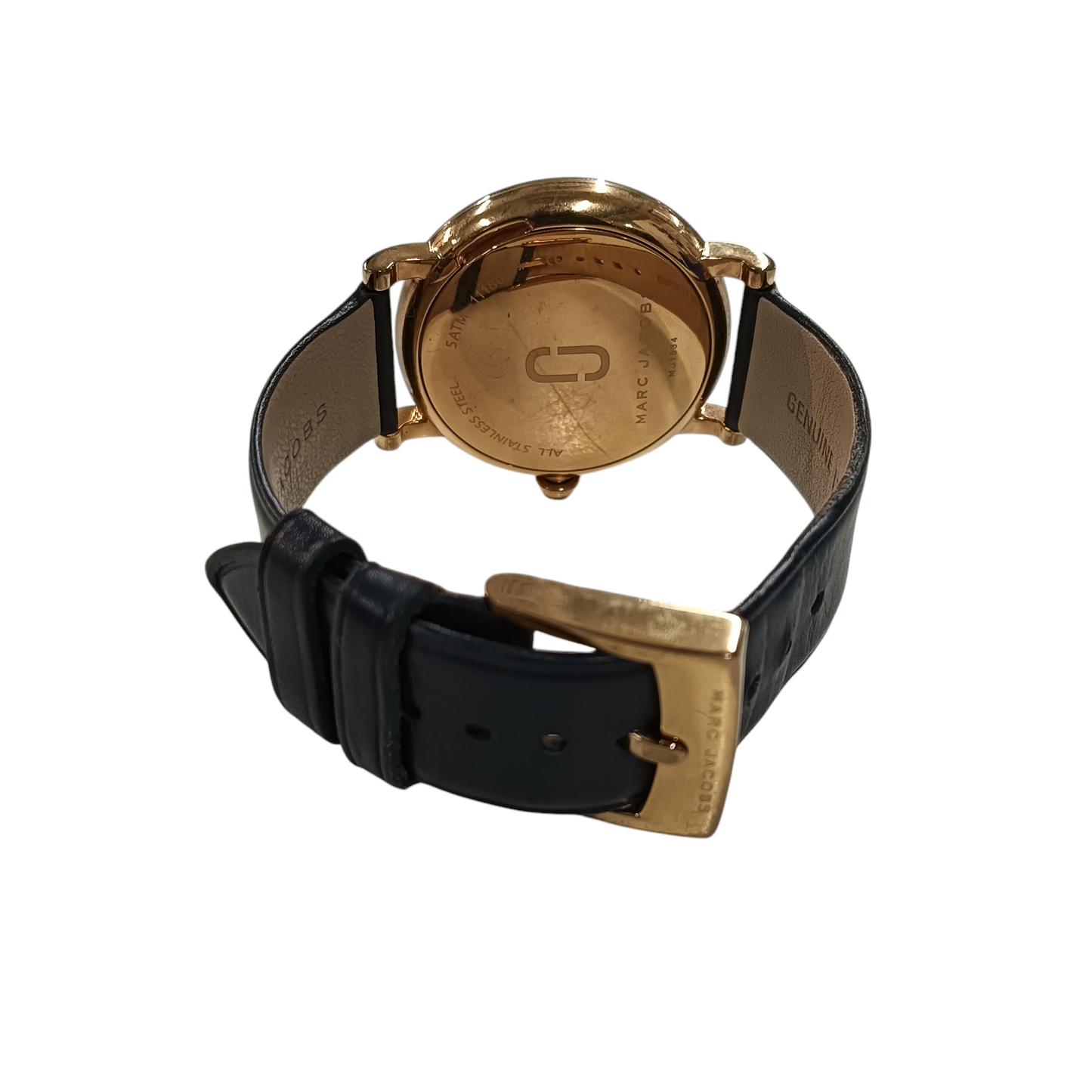 MARC JACOBS WRIST WATCH NAVY/GOLD
