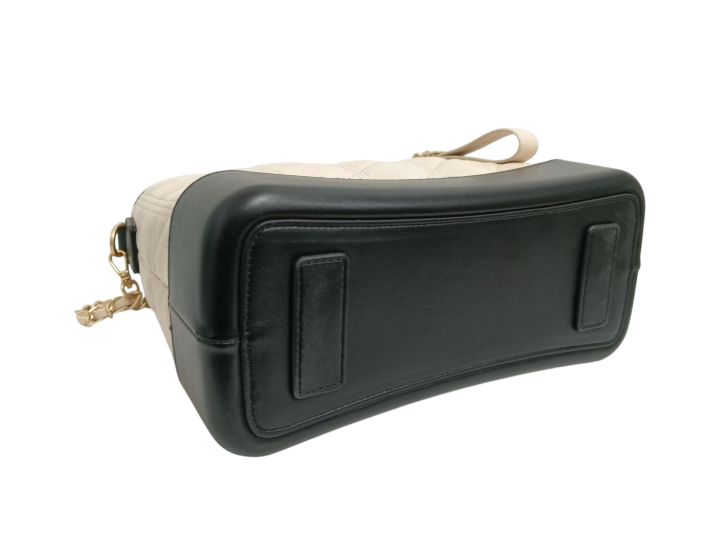 Shoulder Bag CARLYN Beige/Black Rank (AB)