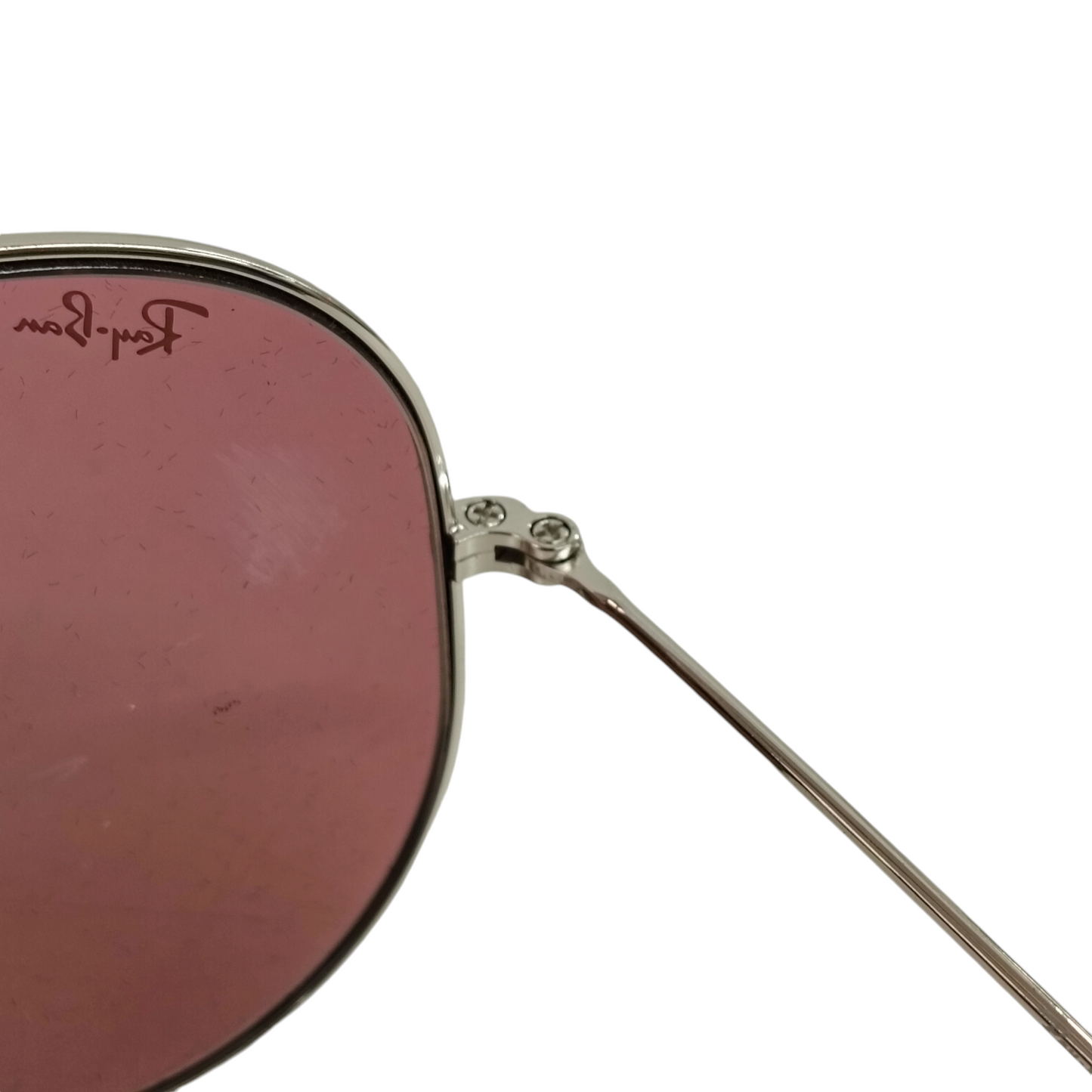 RAY-BAN Sunglasses RB3025 Silver/Purple Rank (B)