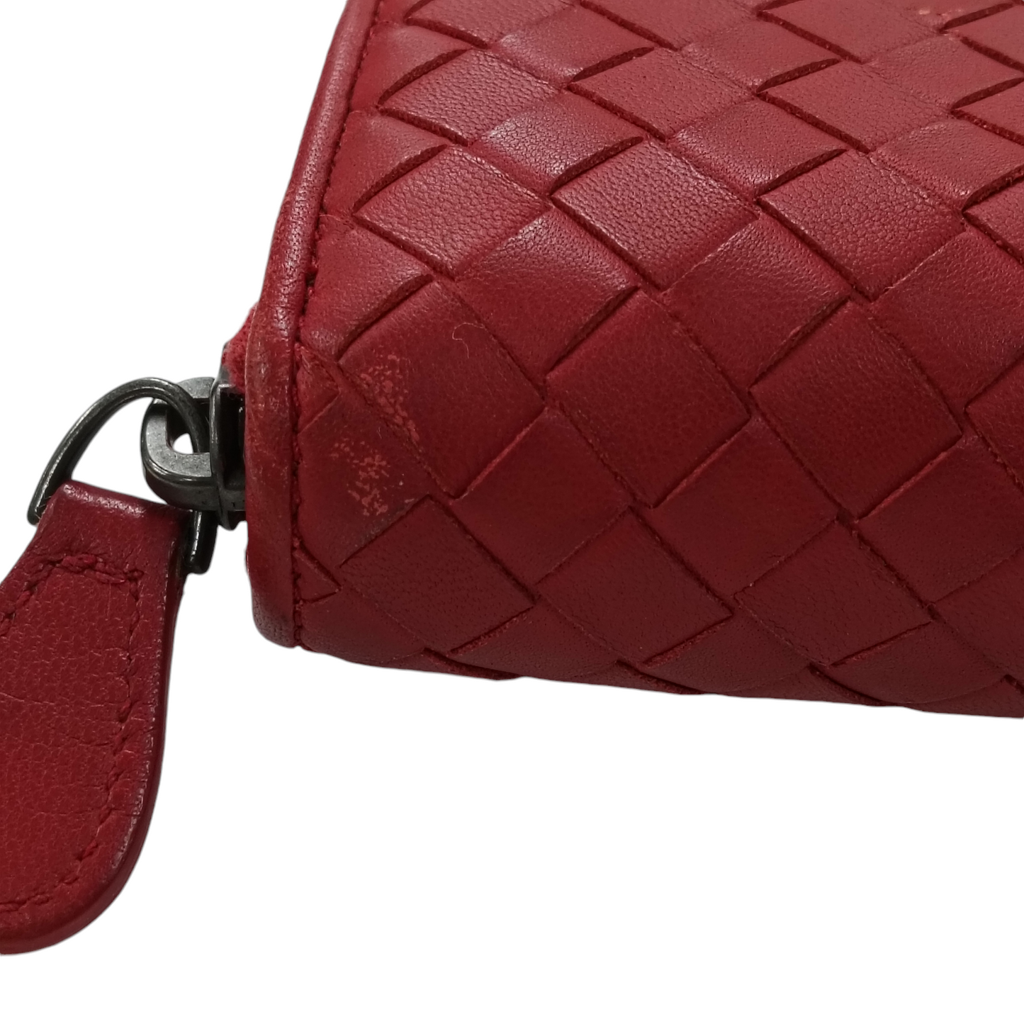 BOTTEGA VENETA LONG WALLET RED