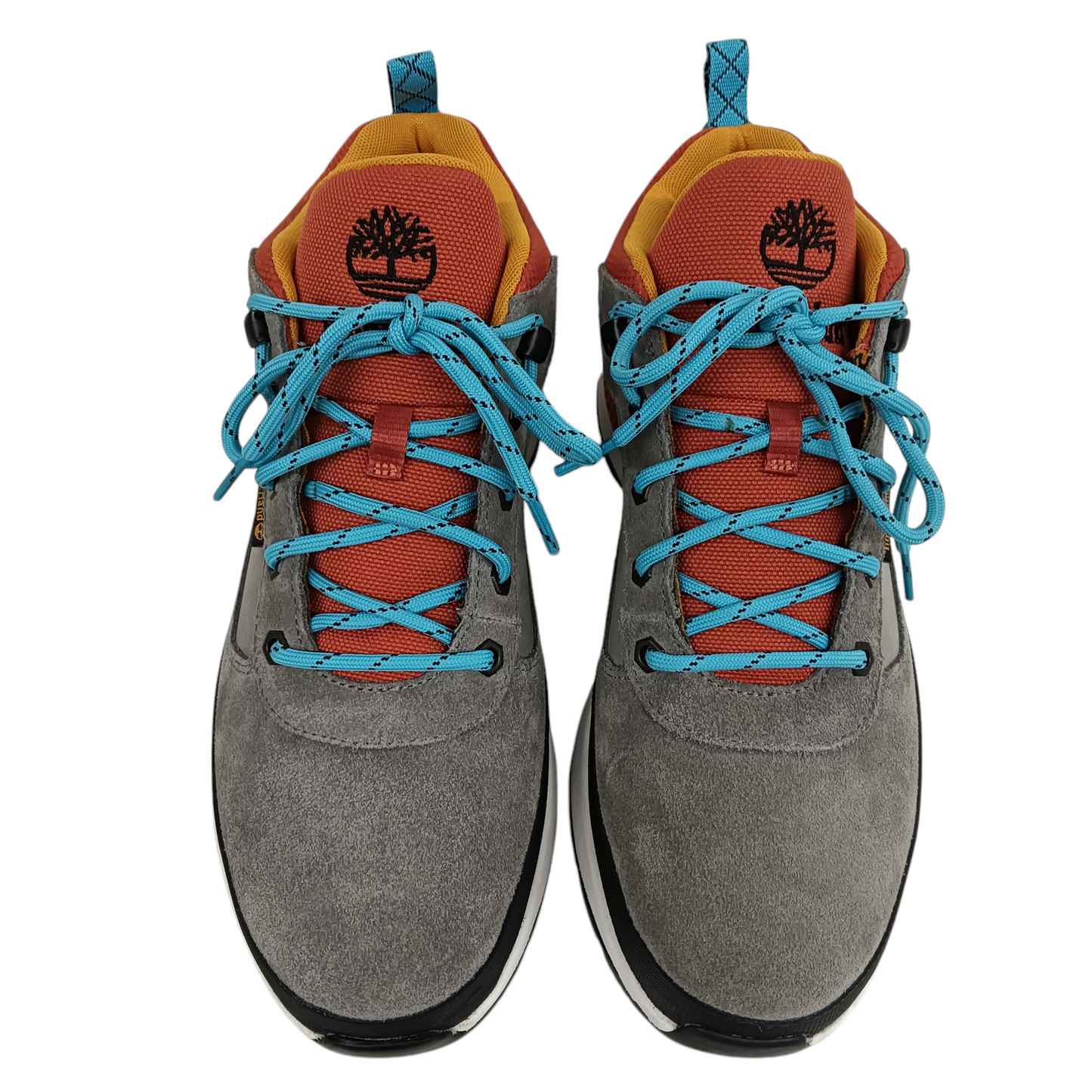 Timberland Sneaker 10US A2HU5 Mens Gray And Orange Rank (AB)