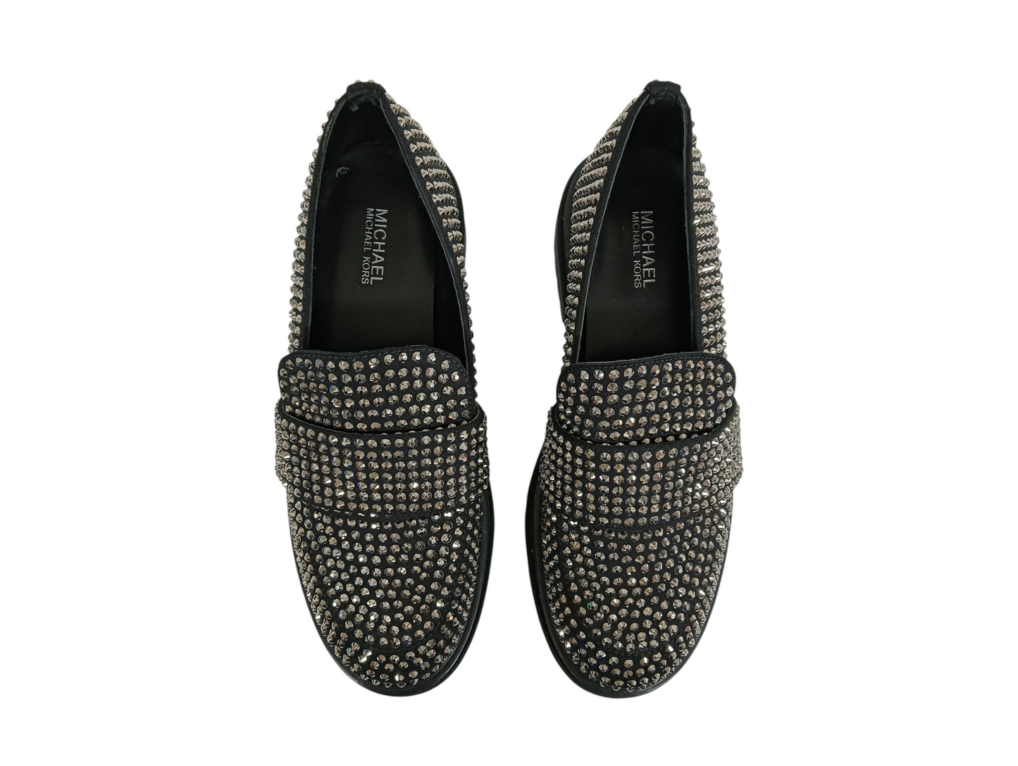 MICHAEL KORS Loafers size 5M SG22H Lady's Black