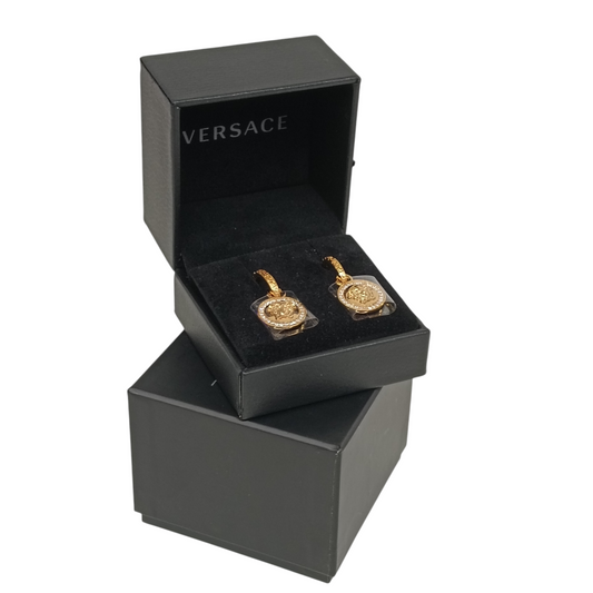 VERSACE Earring Rank (A) Gold GD2D748