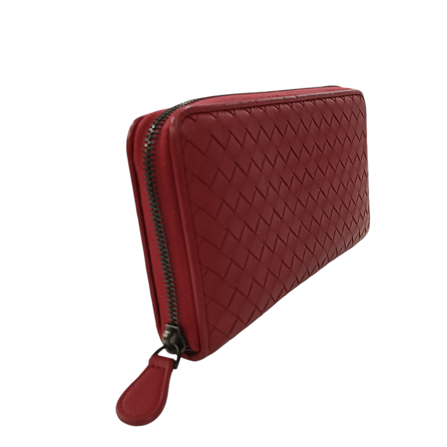 BOTTEGA VENETA LONG WALLET RED