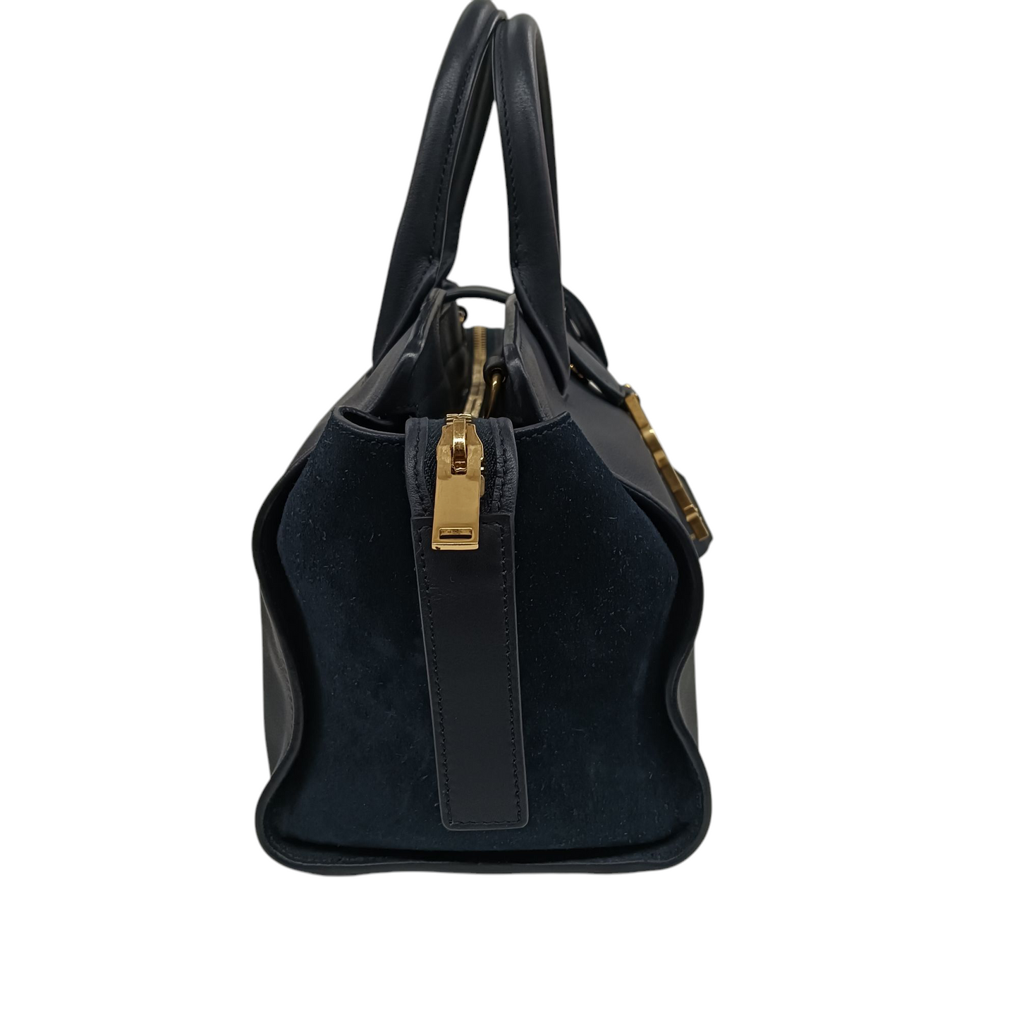 Yves Saint Laurent Shoulder Bag LTH436834 1116 Rank(B) Navy TAG Damage