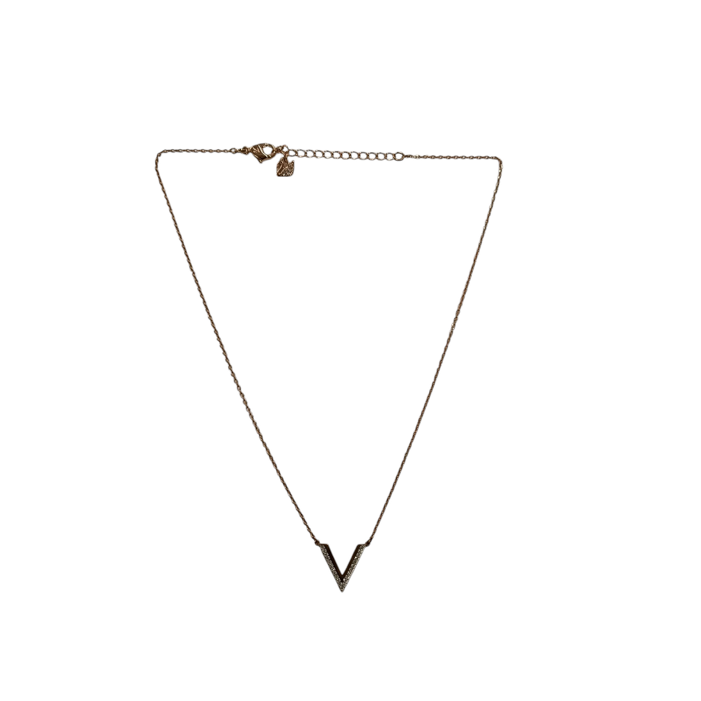 SWAROVSKI Necklace V Rose Gold