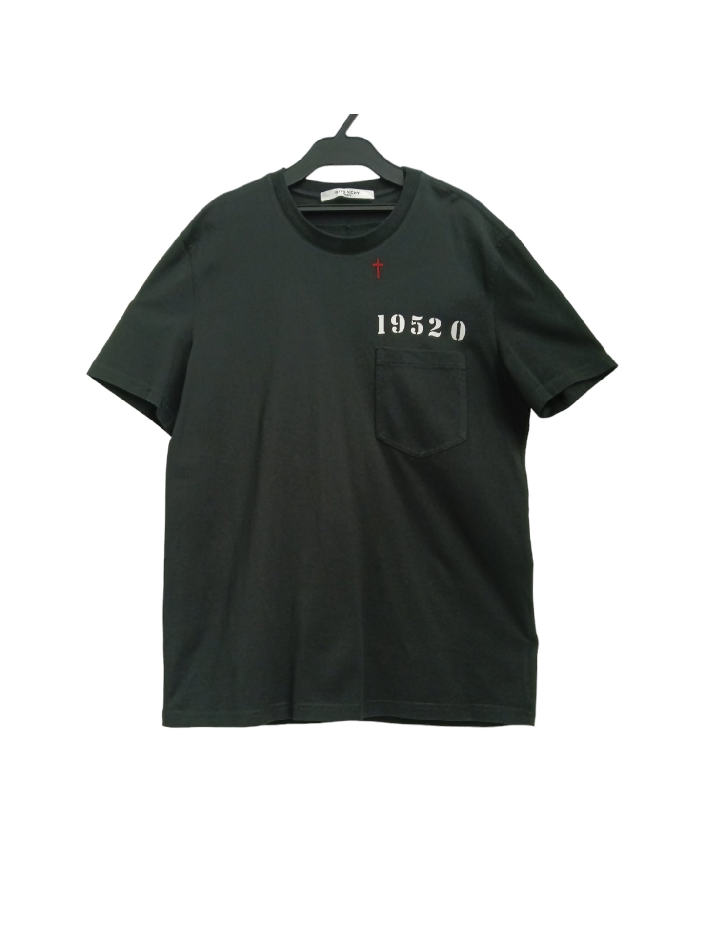 GIVENCHY T-SHIRT MENS BLACK SIZE L 16J7109 651 RANK(B)