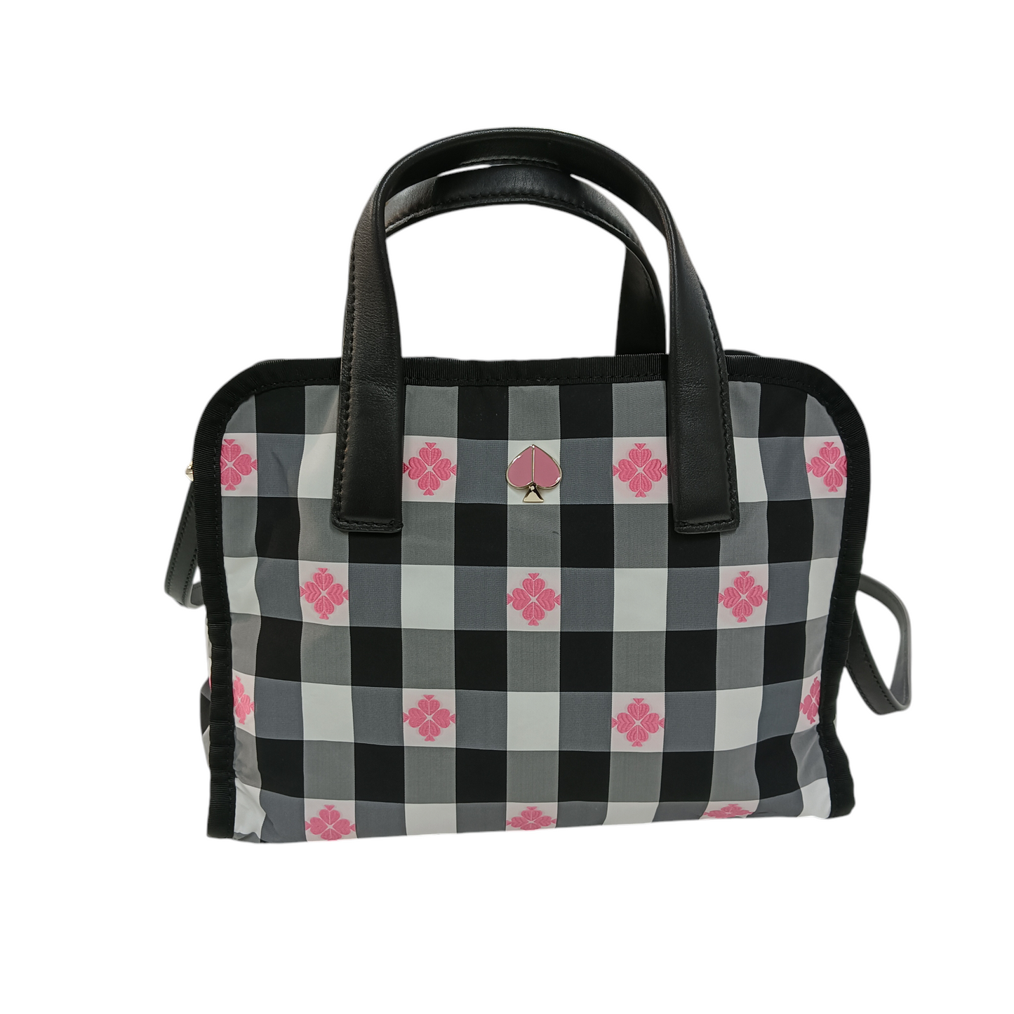 KATE SPADE 2WAY BAG BLACK/WHITE
