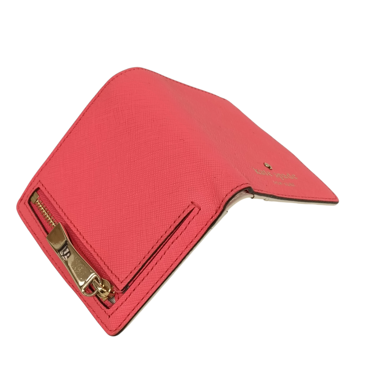 KATE SPADE Mini Wallet Rank BC Shocking Pink Stain