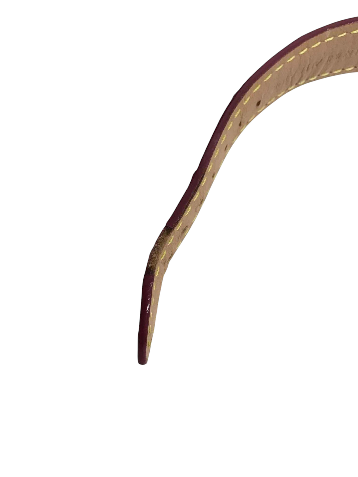 LOUIS VUITTON Wrist Watch Q13MY Leather