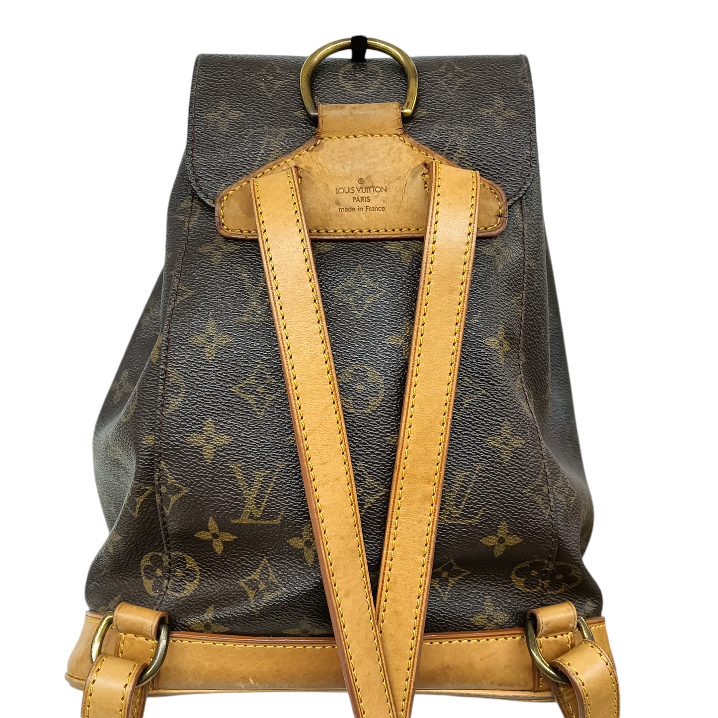LOUIS VUITTON Rucksack M51136 SP0977 Brown *Damage/Stain Montsour is MM