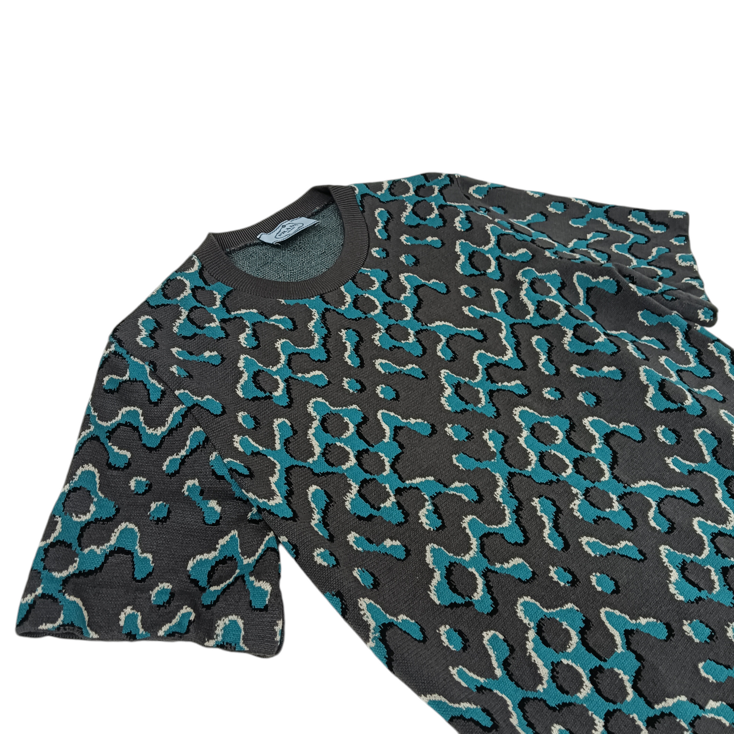 PRADA Knitwear 40 Lady's Gray/Blue AMA2 2015 383
