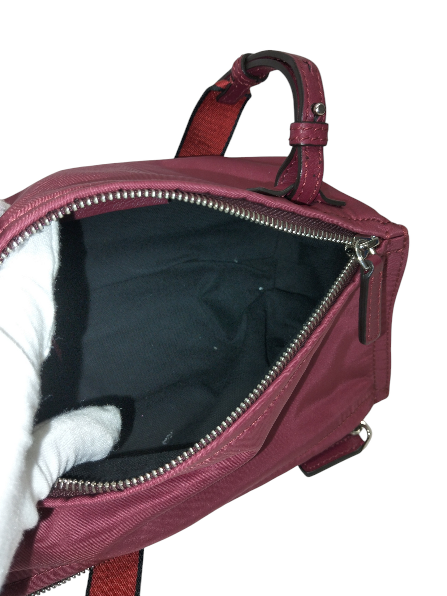 GIVENCHY SHOULDER BAG BB500QB06B 653 RED WINE STAINEF PANDORA G0138 RANK (B)
