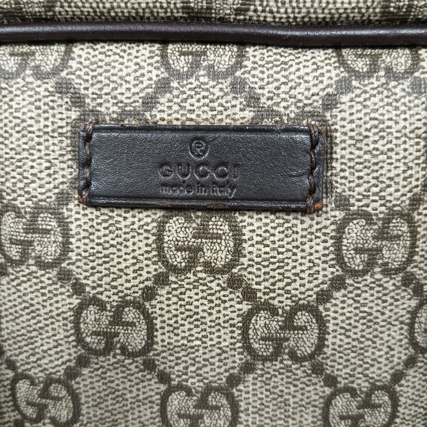 GUCCI 2WAY Bag 208483 Gray Scratch