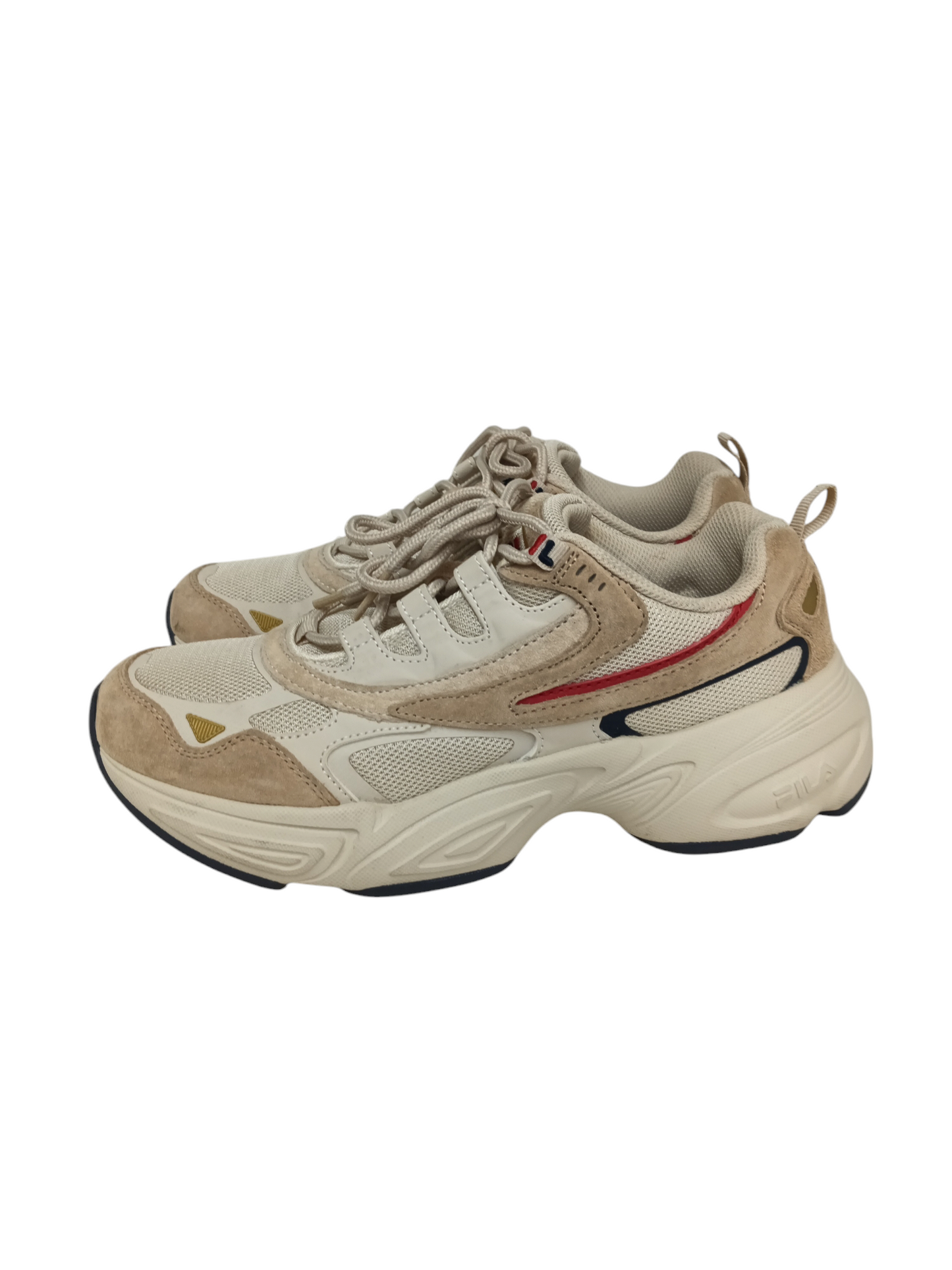 FILA Sneaker 39 1RMO1581D-922 Mens Beige/Brown Rank(B)