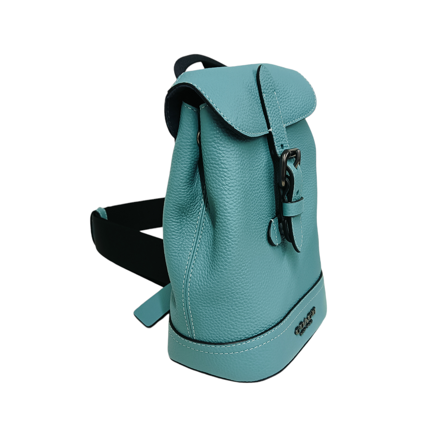 COACH Shoulder Bag CB929 Sky Blue Rank A