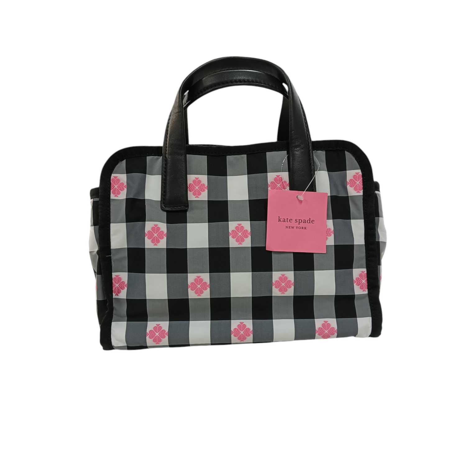 KATE SPADE 2WAY BAG BLACK/WHITE