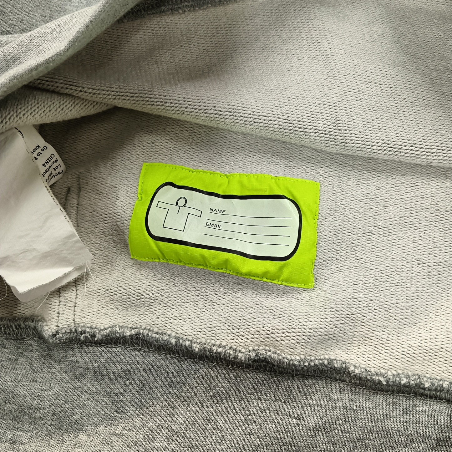 K-Way Jacket Mens Size M Green/Gray K00A1H0