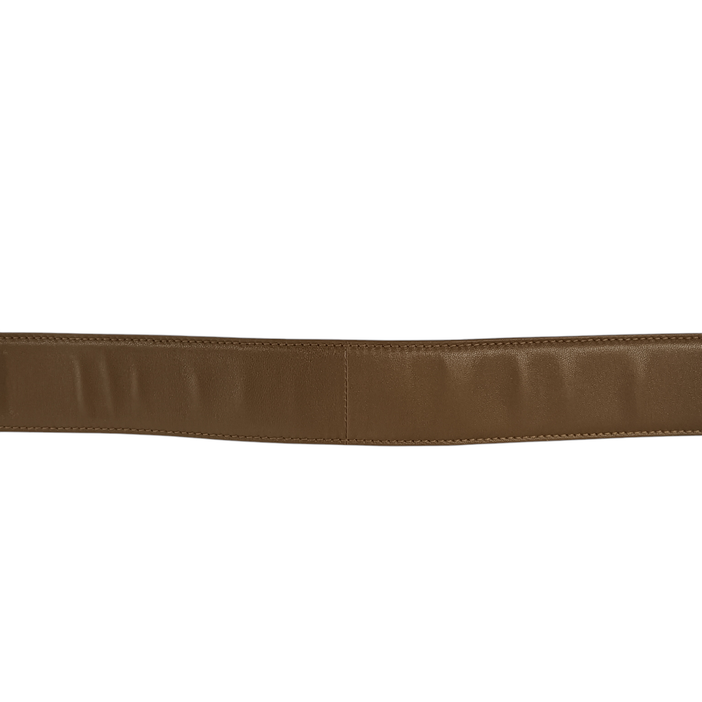 BVLGARI Belt 85 Rank (BC) Brown Lion *Damage