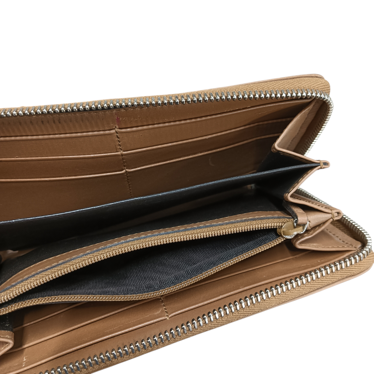 GUCCI Long Wallet Brown 233025