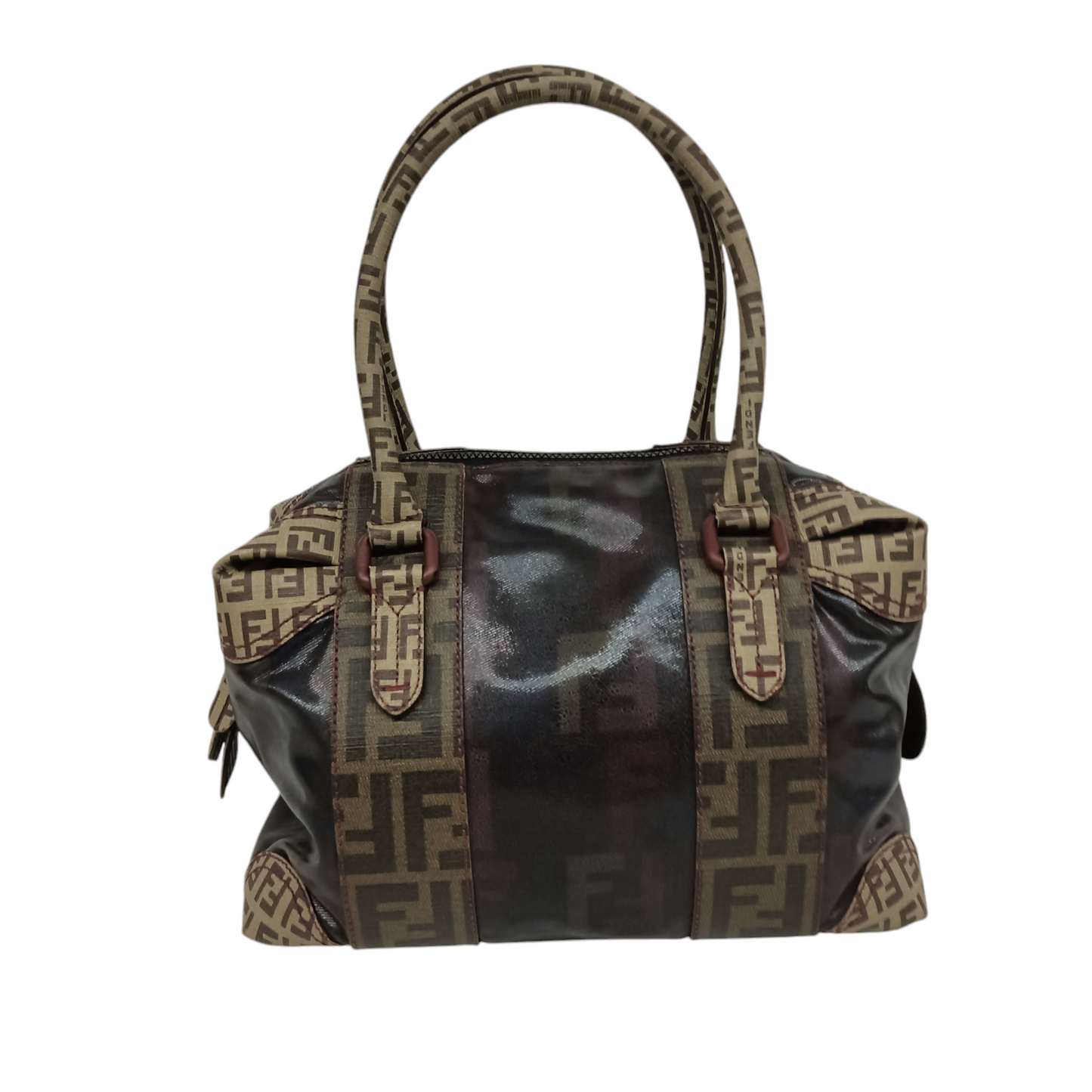 FENDI Handbag 8BL095 Brown