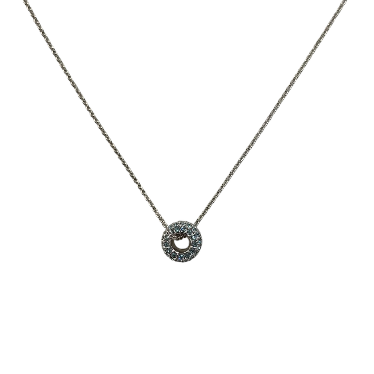 SWAROVSKI Necklace Silver/Blue