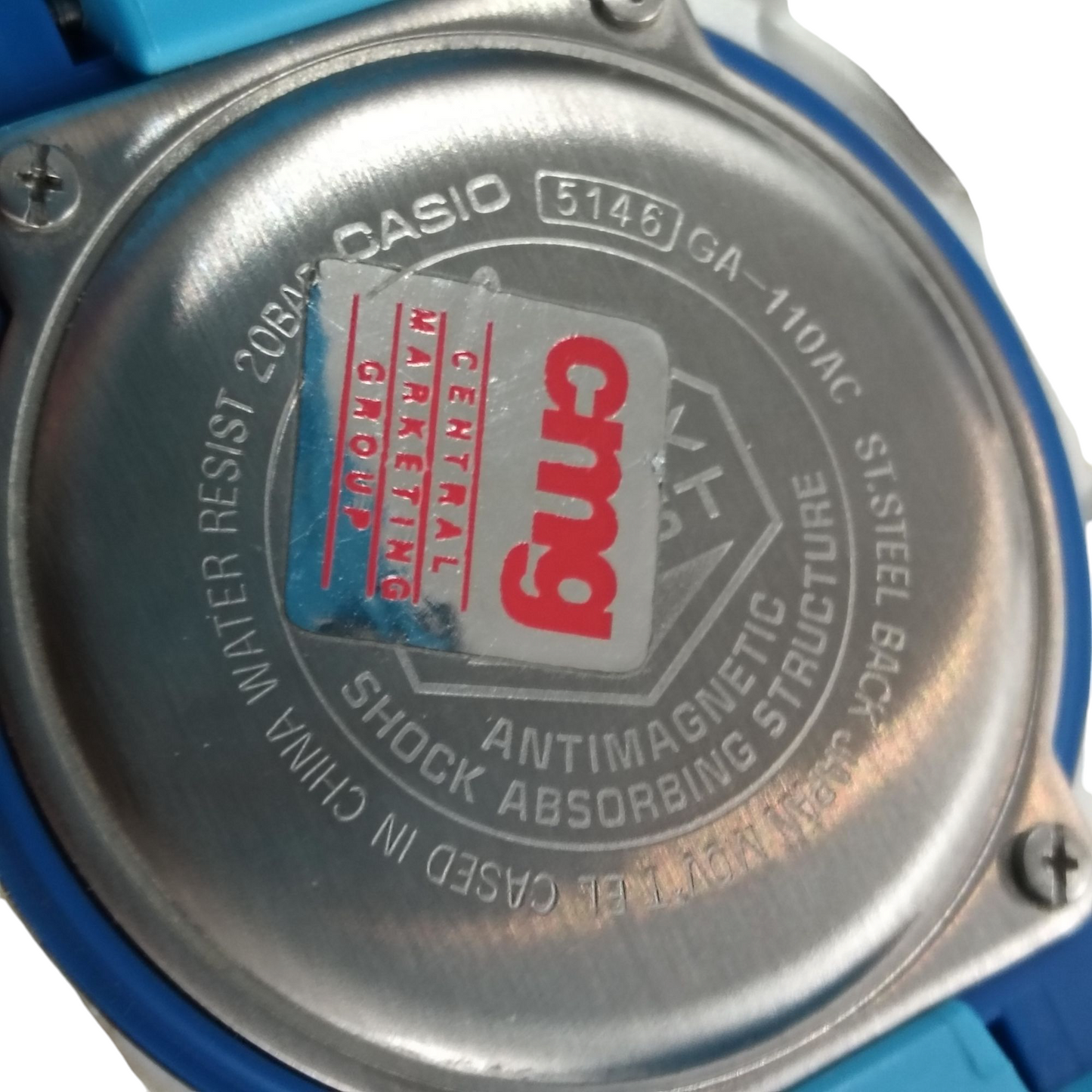CASIO G-SHOCK Wrist Watch GA-110AC skyblue/White
