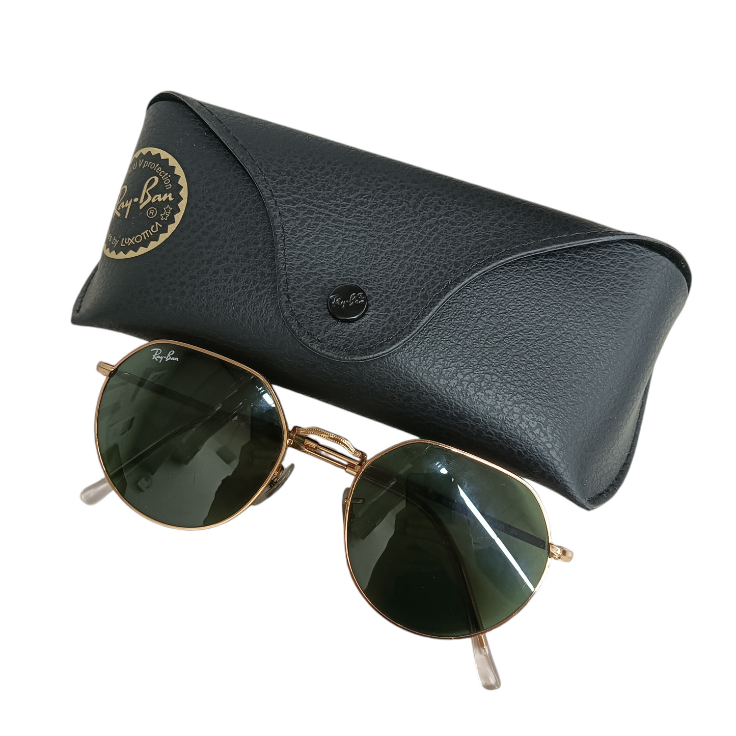 RAY-BAN SUNGLASSES RB 3565 RANK (B) GOLD