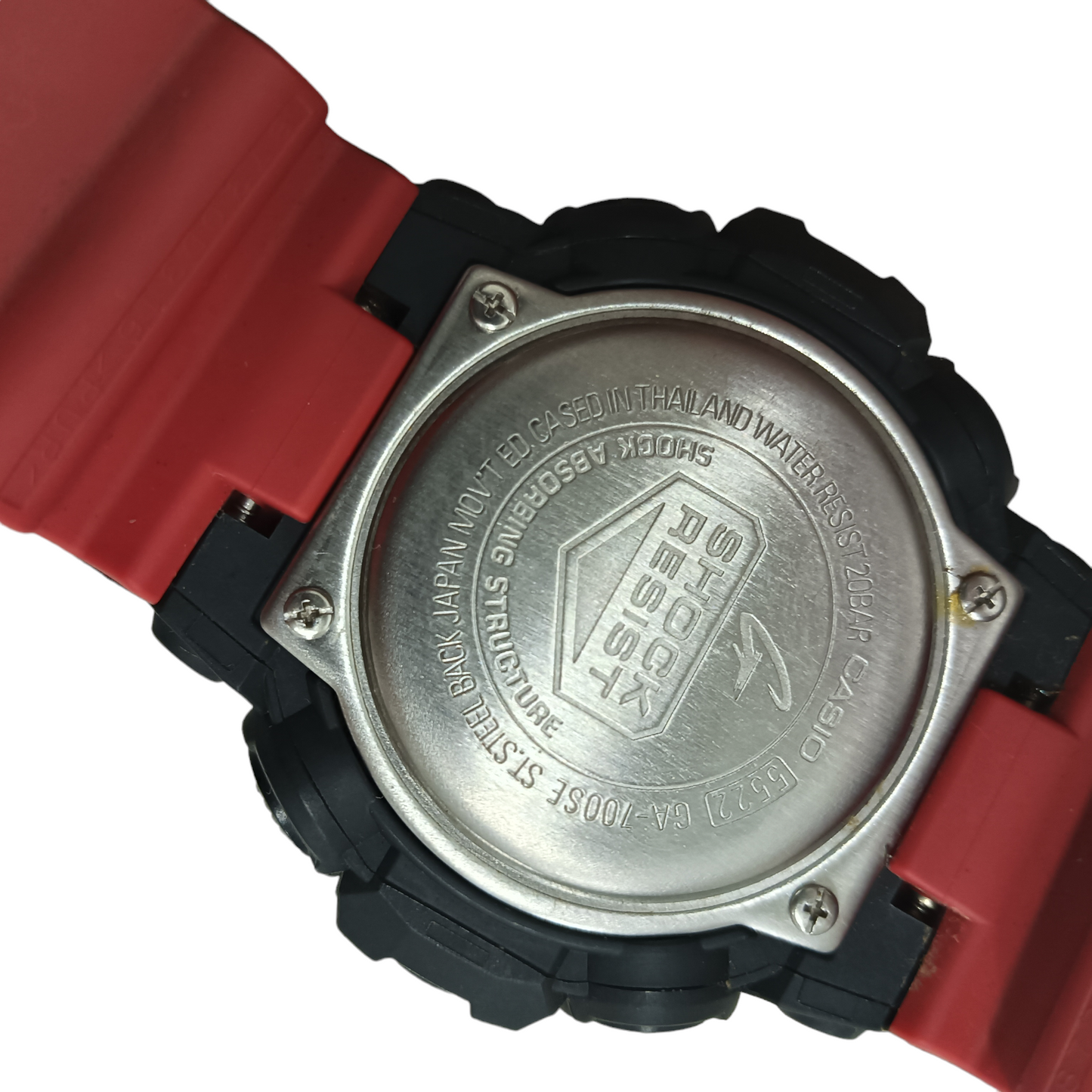 CASIO G-Shock Wrist Watch GA-700SE Black/Red