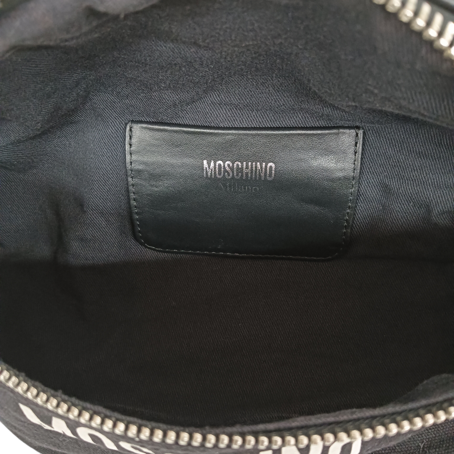 MOSCHINO Waist Bag Rank B Black