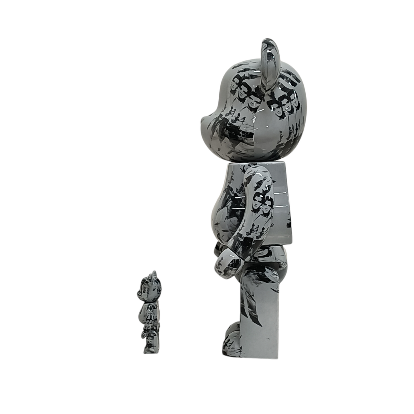 BEARBRICK Andy Warhol, Triple Elvis,1963 400% & 100%
