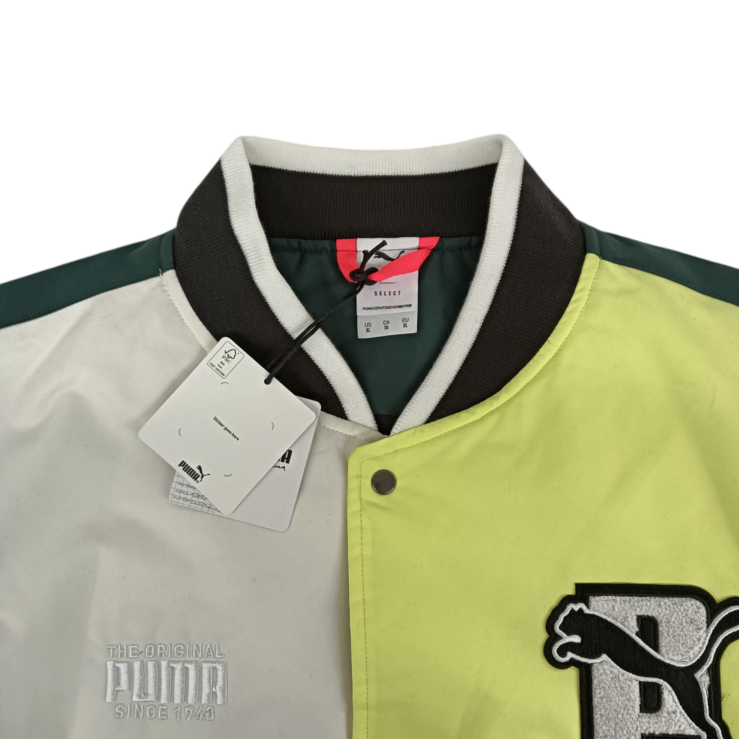 PUMA Jacket XL Mens Multi color Unused Item Varsity Jacket/532415-74