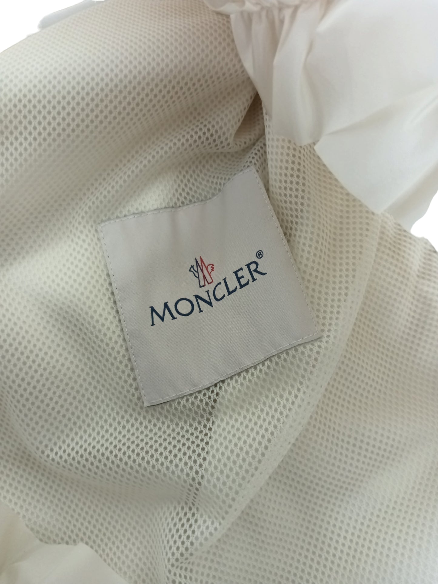 MONCLE GENIOUS SIZE L WHITE SIMONE ROCHA 19SS