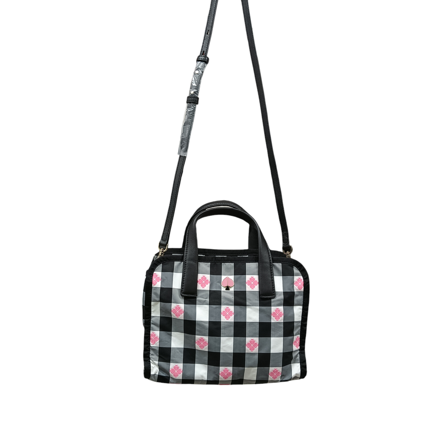 KATE SPADE 2WAY BAG BLACK/WHITE