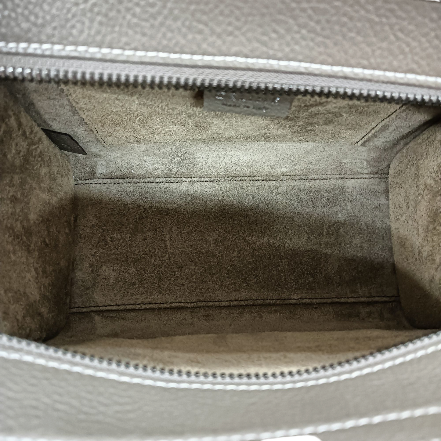 CELINE 2WAY Bag S-LA-3184 Rank (AB) Gray NANO